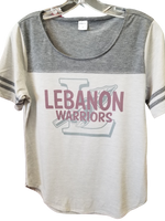 Lebanon Warriors ladies t-shirt, Berry Spring 2021